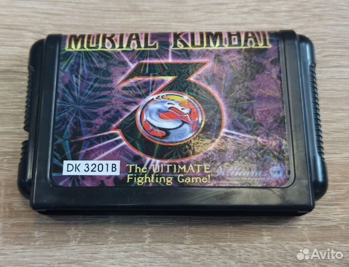 Картридж для Sega Ultimate Mortal Kombat 3
