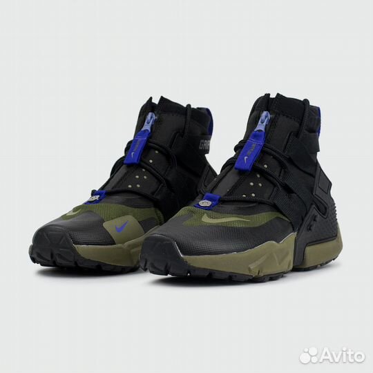 Кроссовки Nike Air Huarache Gripp Black / Green