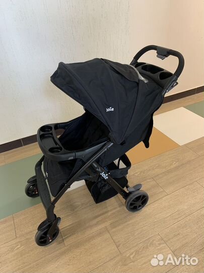 Коляска Joie Muze LX Coal, чёрная