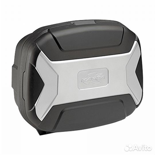 Кофр kappa Monokey KVC35 35л серебр. матовый