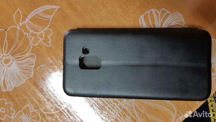 Чехол-книжка самсунг А8+. Новый