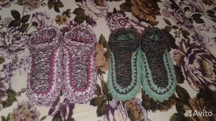 Носочки вязаные