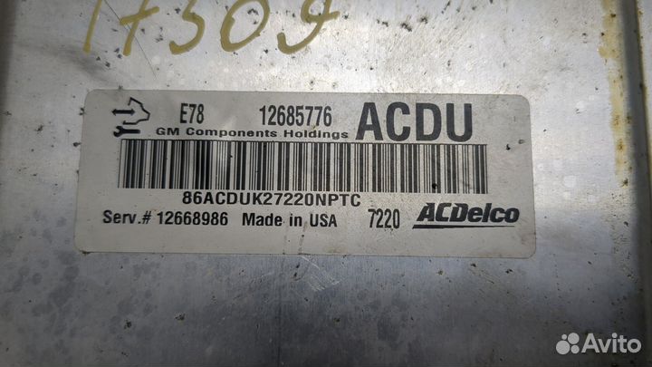 Блок управления двигателем Buick Encore 2016