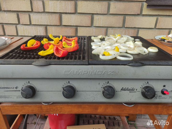 Газовый гриль campingaz adelaide 4 woody
