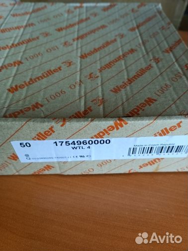 Клемма Weidmuller 175497 0000