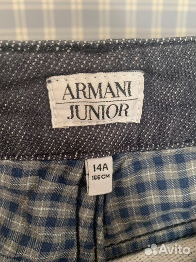 Armani junior джинсы