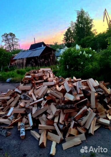 Дрова колотые Осина