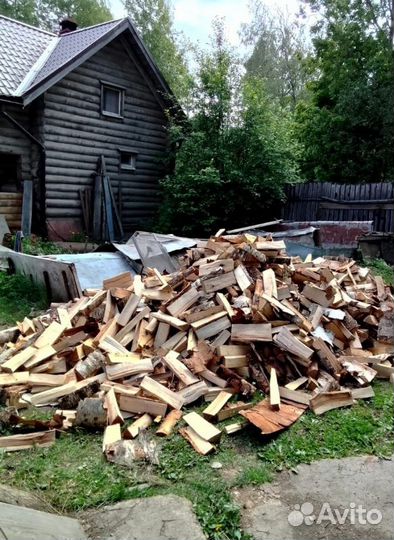Дрова Ольха от 1 куба с доставкой в Выборге любого