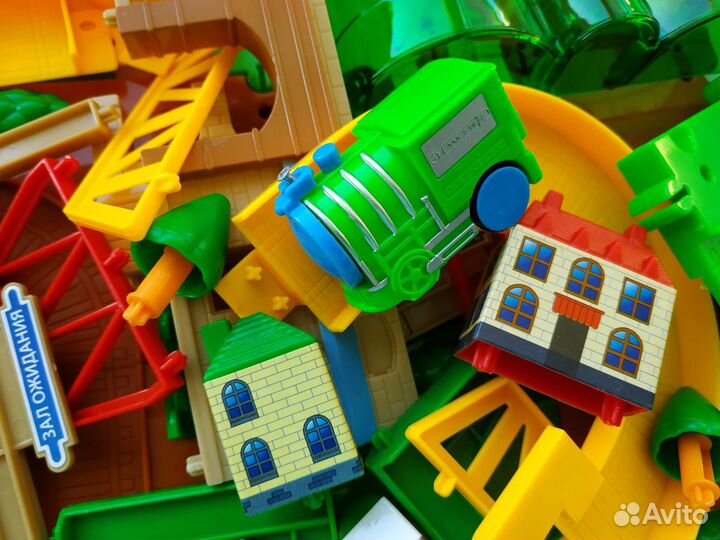 Железная дорога конструктор новый