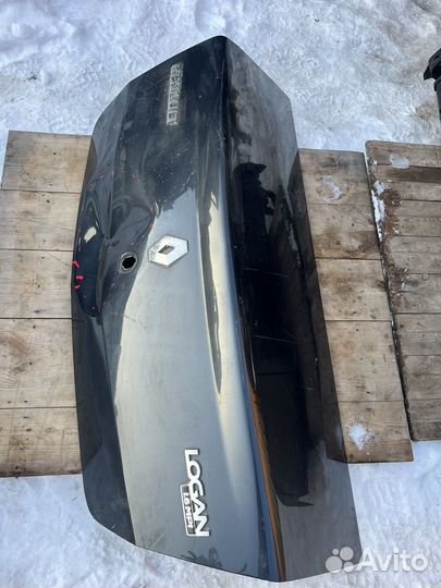 Крышка под ремонт renault logan 1 до.рес