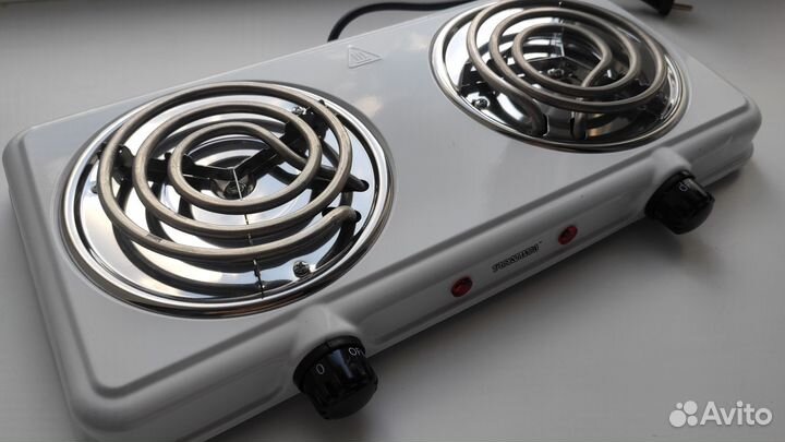 Плитка электрическая 2 конфорки (2000 Вт)