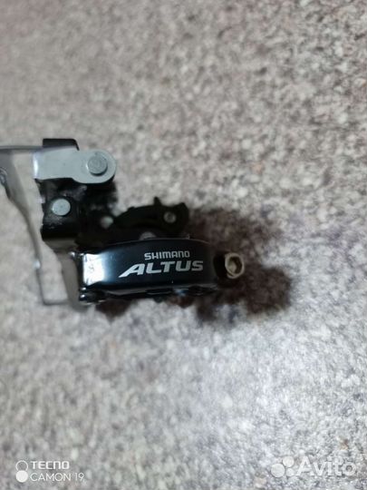 Передний переключатель shimano altus fd-m310