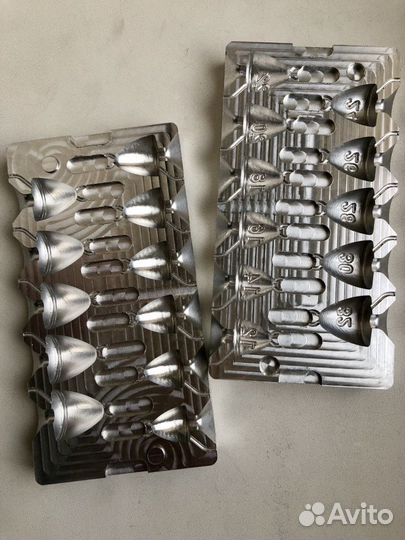 Формы для литья грузил чпу