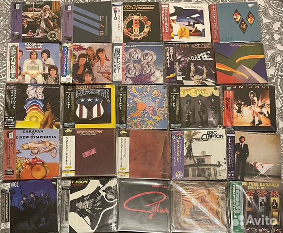 Мини винил, коллекция CD дисков mini vinyl japan