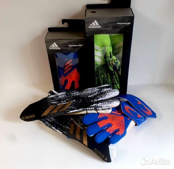 Вратарские перчатки Adidas PRO оригинал новые
