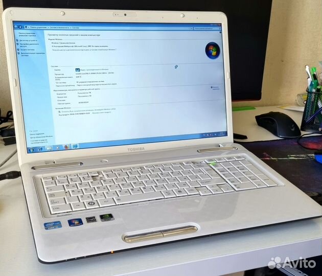 Ноутбук toshiba satellite