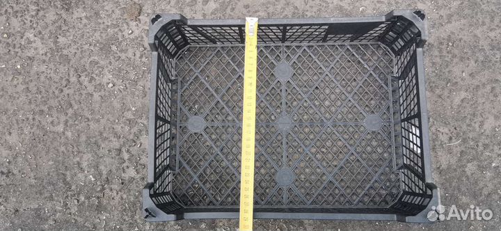 Пластиковый ящик грибной 38см27см10см