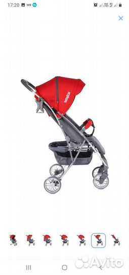 Коляска babyton прогулочная