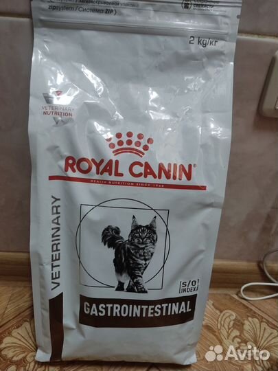 Royal canin gastrointestinal для кошек