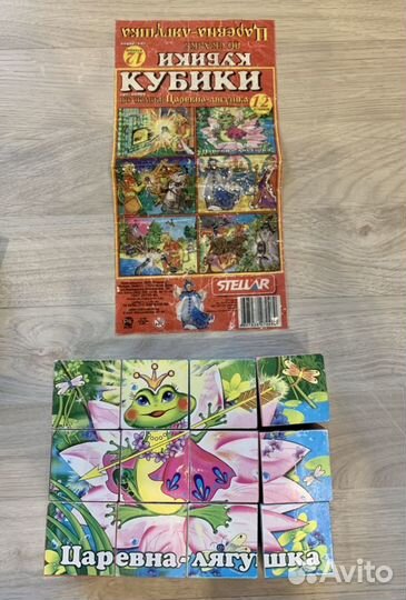 Кубики сказки/мультфильмы