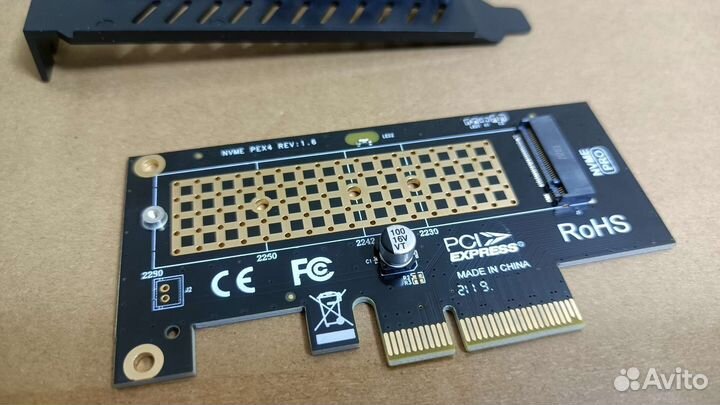 Адаптер переходник для ssd NVMe м2 Новый