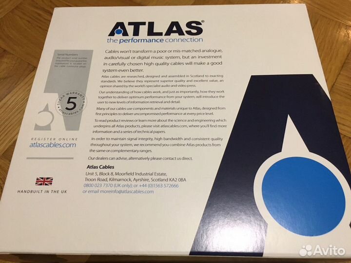 Atlas Hyper hdmi 4K Wideband 10m новый