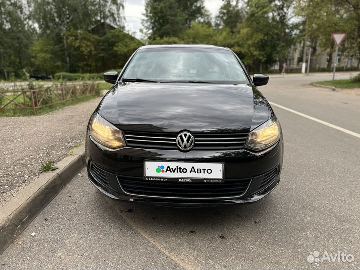 Volkswagen Polo 1.6 AT, 2013, 128 938 км