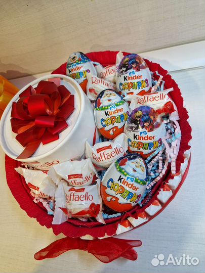 Торт из киндеров