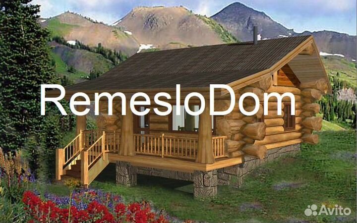 Сруб дома, Дикий стиль, Канадская рубка 6х7