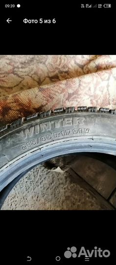 Winter Tact Snow + Ice 215/45 R17 91