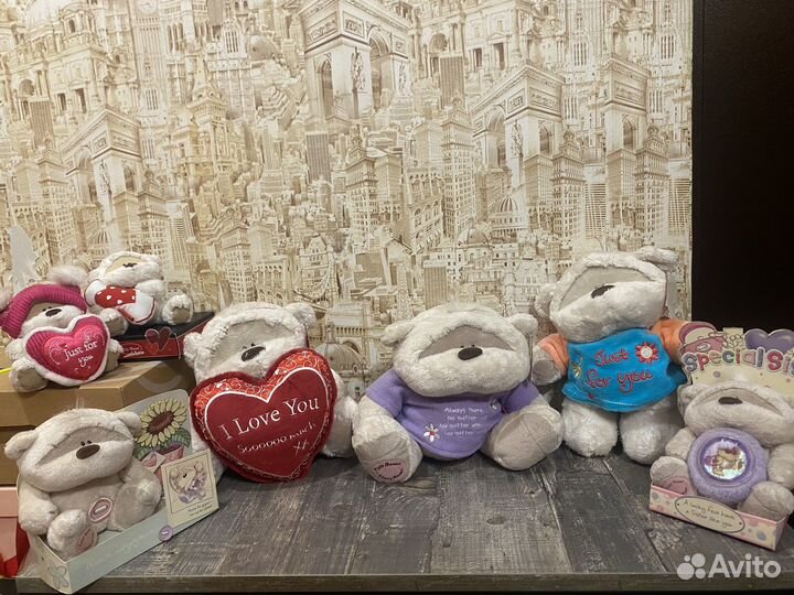 Мишки Тедди me to you, Hallmark, Мишки Fizzy moon