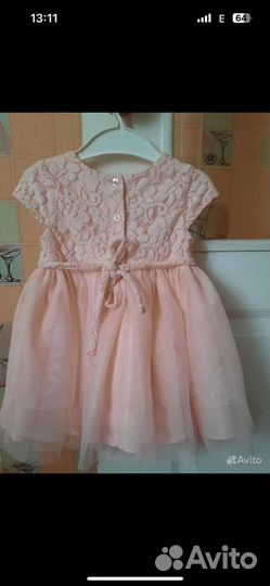 Платье для девочки 80