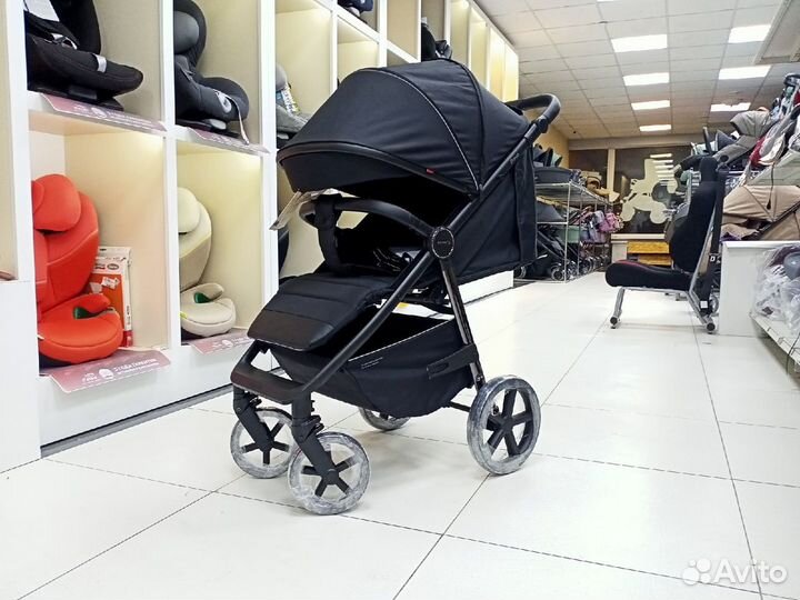 Коляска Прогулочная Carrello Bravo Plus Black 2023