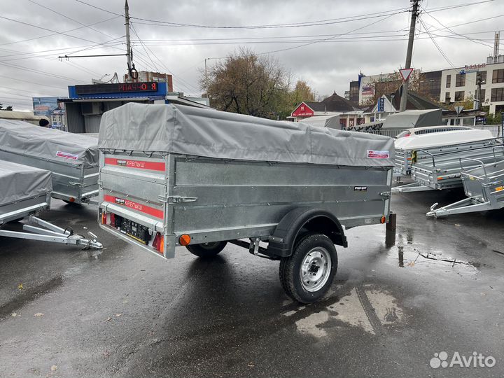 Продам прицеп Крепыш 2,5 м с доп. бортами