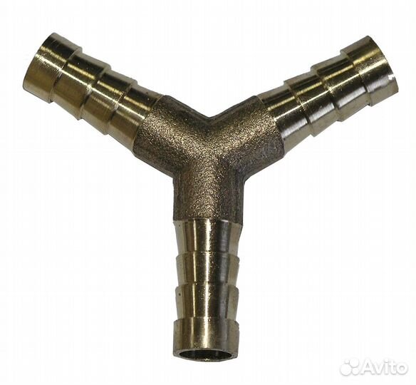 Тройник под шланг д. 8 (Ерш Y-образный 8*8*8)