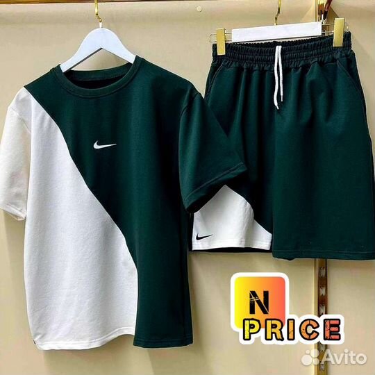 Футболка+шорты (костюм Nike)