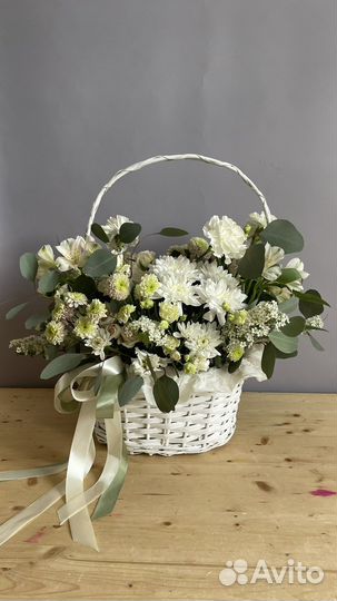 Корзина с цветами