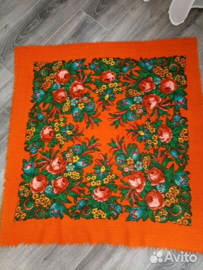Платок старинный СССР