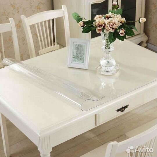 Силиконовая скатерть, гибкое стекло, мягкое стекло