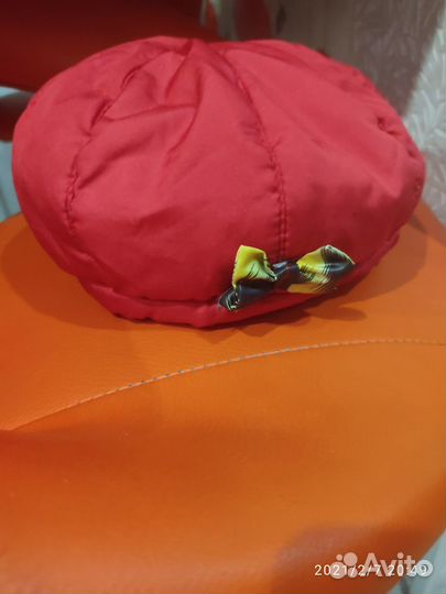 Шапка берет для девочки