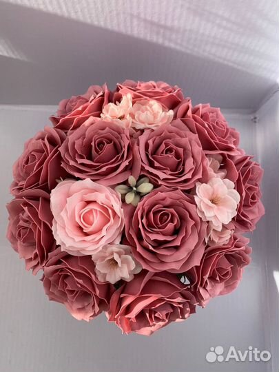 Мыльные розы цветы букеты