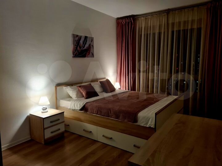 1-к. квартира, 45 м², 22/25 эт.