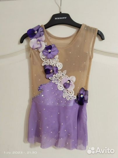 Купальник для худ.гимнастики, рост 110