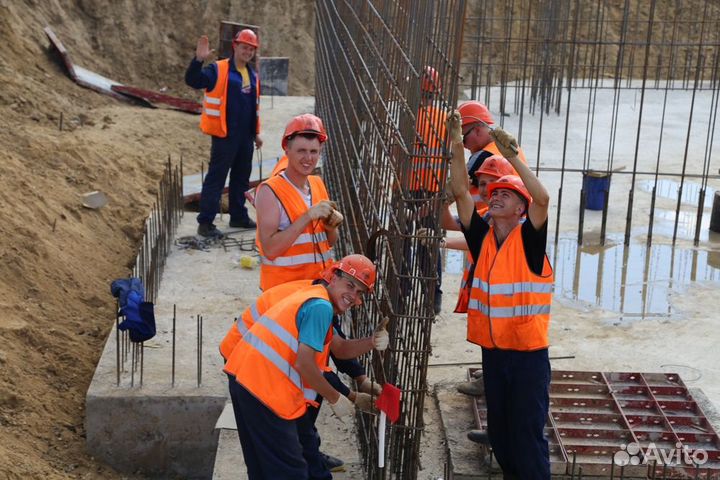 Монолитчики с проживанием / вахта