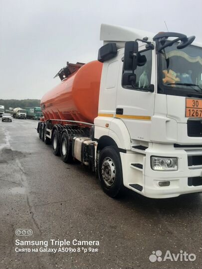 КамАЗ 65206 с полуприцепом, 2017