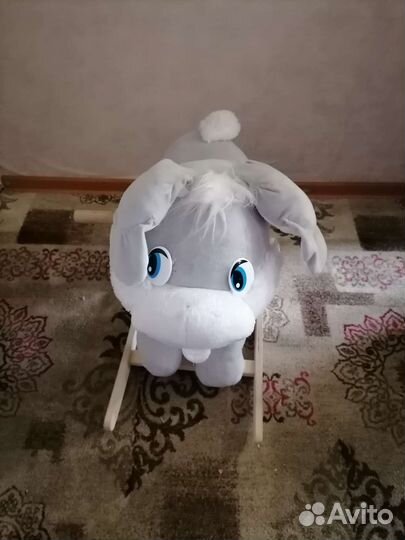 Заяц качалка