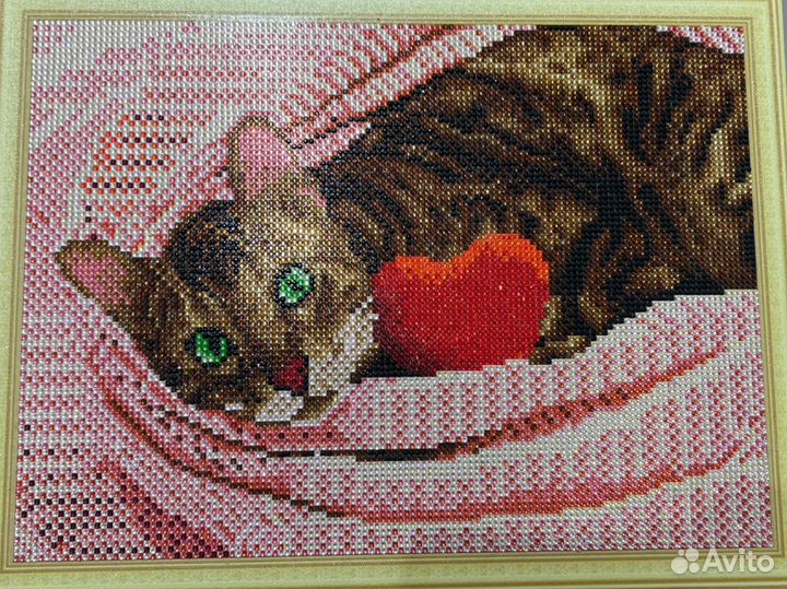 Алмазная мозаика готовая 30 на 40