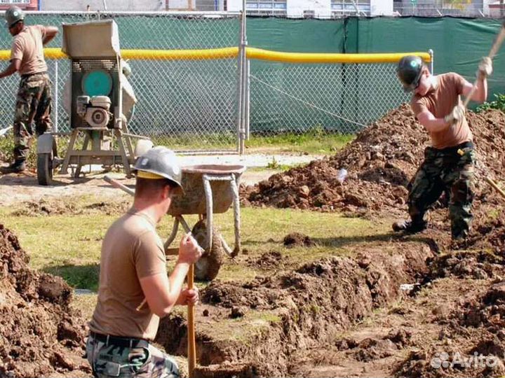 Разнорабочие и землекопы