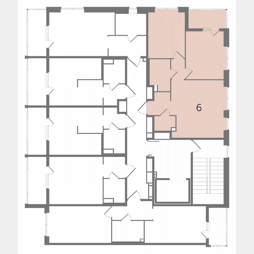 2-к. квартира, 60,3 м², 2/10 эт.