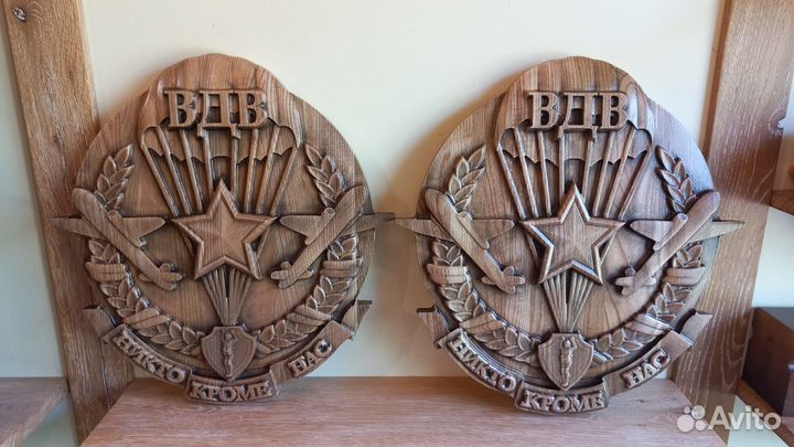 Резное панно вдв